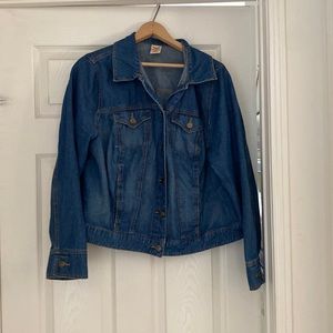 Faded Glory Button-Up Jean Jacket